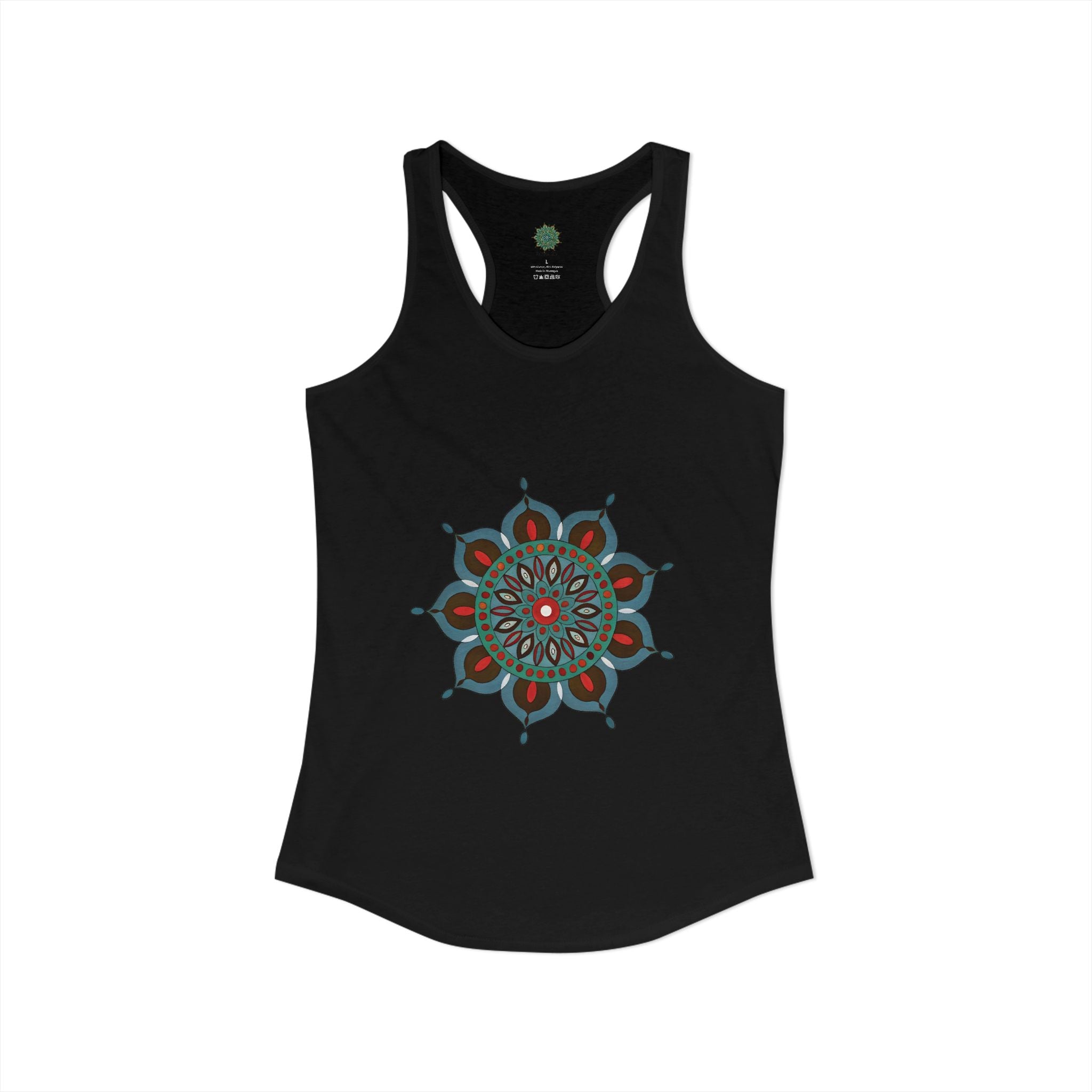 Everlee Mandala Women's Ideal Racerback Tank