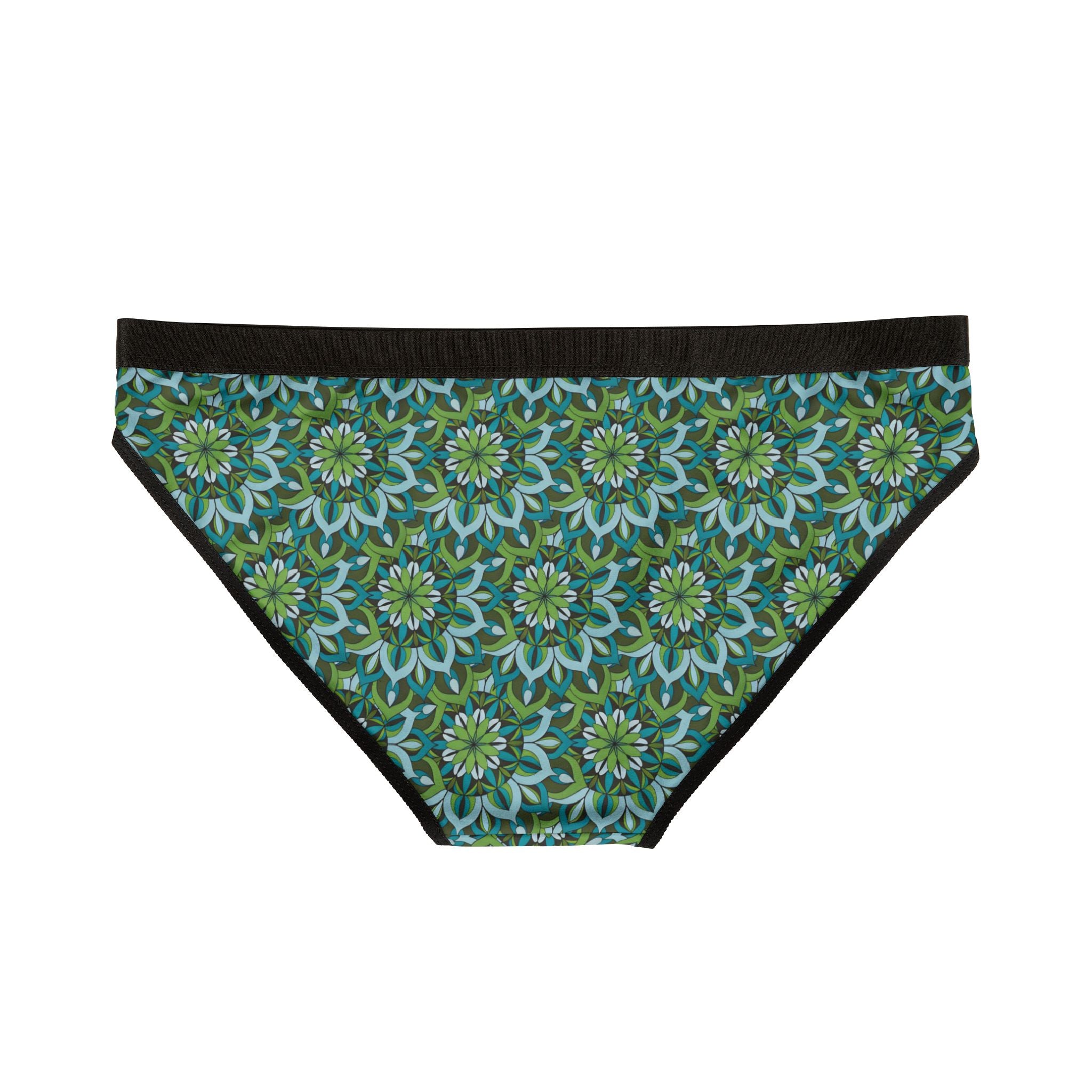 Lynne Mandala Floral Kaleidoscope Women's Bikini Underwear