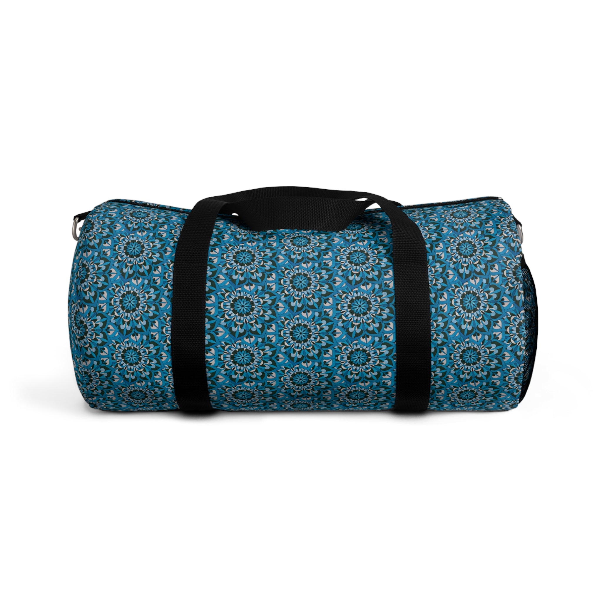 Evelyn Blue Mandala Duffel Bag - Boho Travel Gym Bag