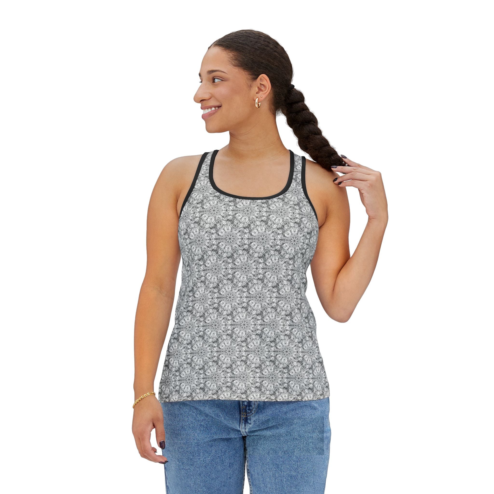 Howard  Mandala Tank Top — Women's All-Over Print Racerback