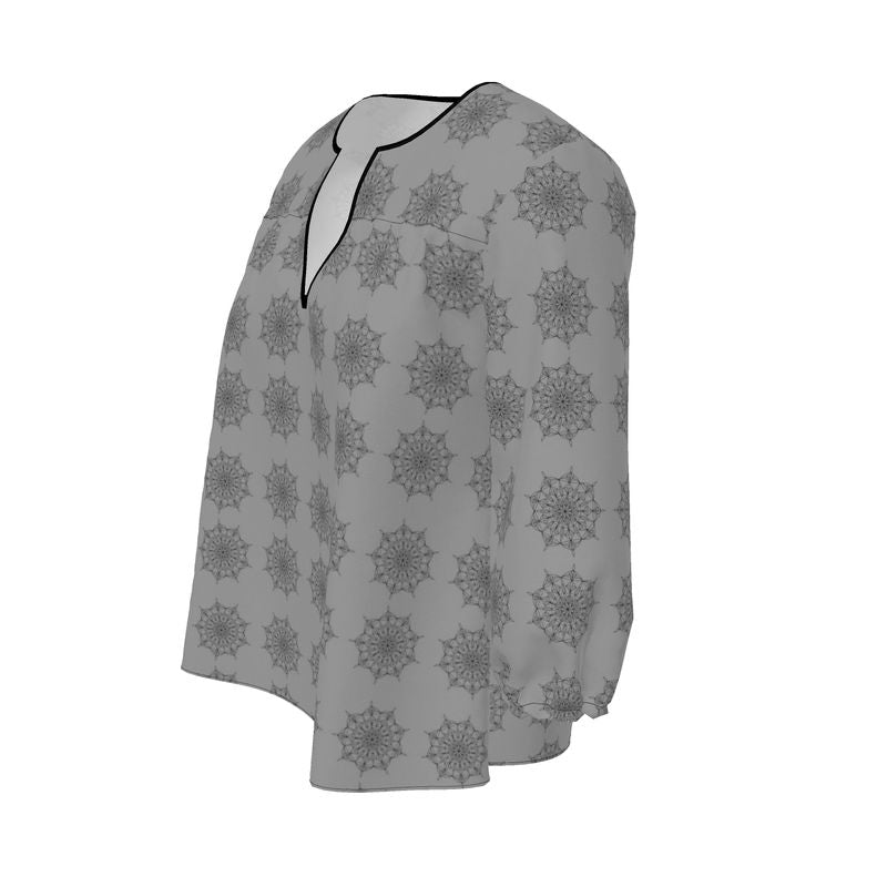 Howard Mandala Women's Blouse By Infinite Hue