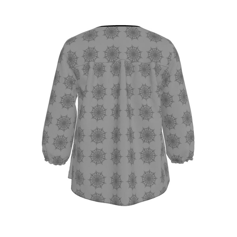 Howard Mandala Women's Blouse By Infinite Hue