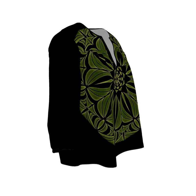 Romina Mandala Women's  Blouse by Infinite Hue