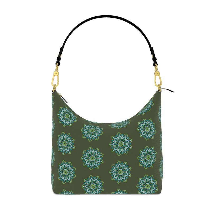 Lynne Mandala Square Hobo Bag by Infinite Hue