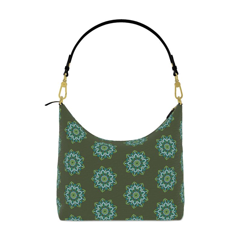 Lynne Mandala Square Hobo Bag by Infinite Hue