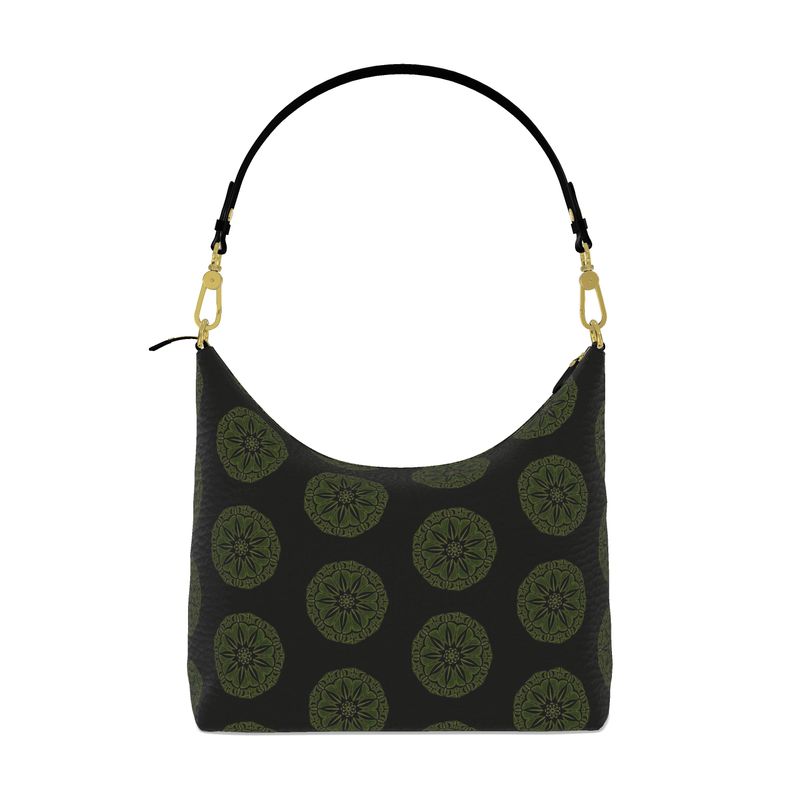 Romina Mandala Square Hobo Bag by Infinite Hue
