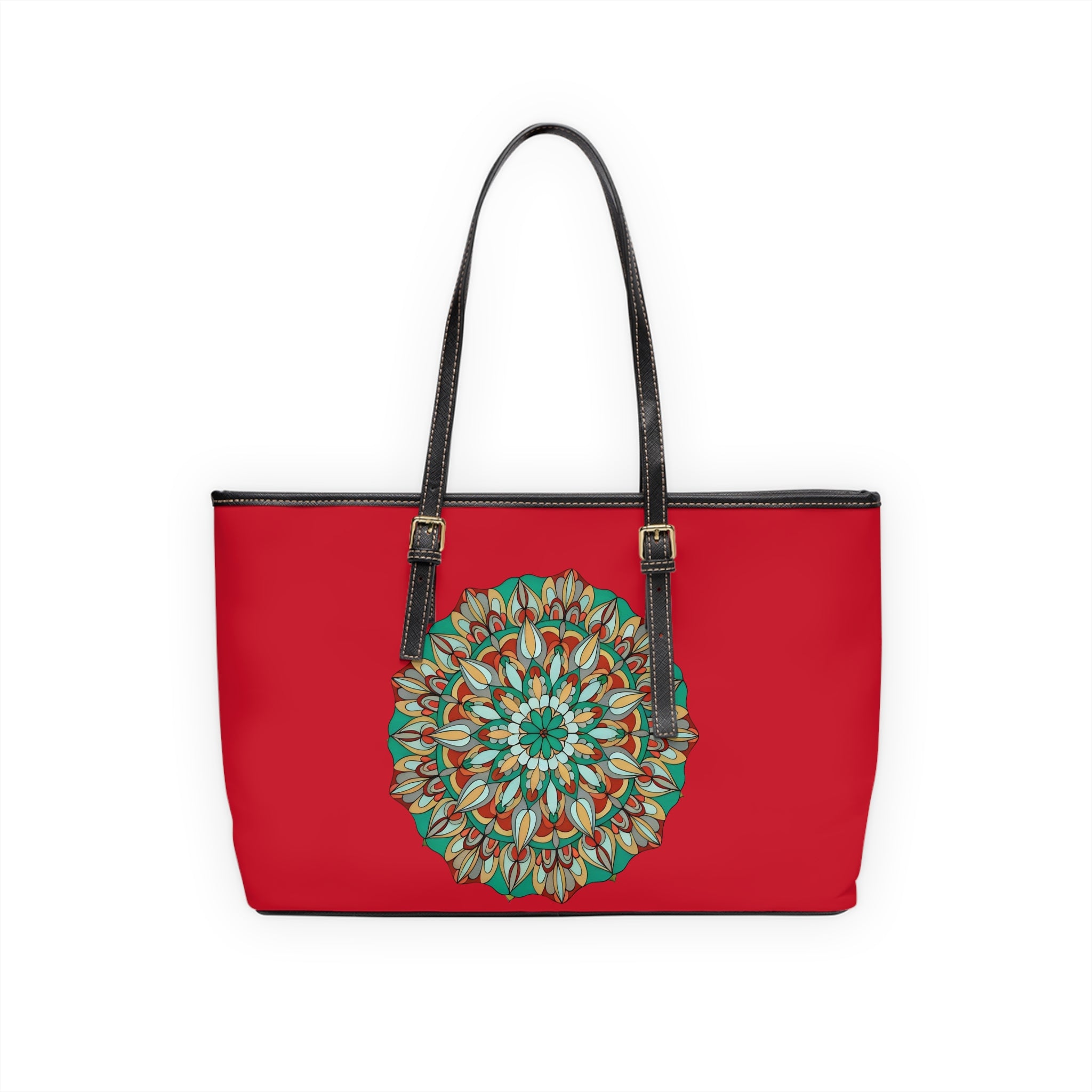 Everlee Mary Mandala PU Leather Shoulder Bag by Infinite Hue