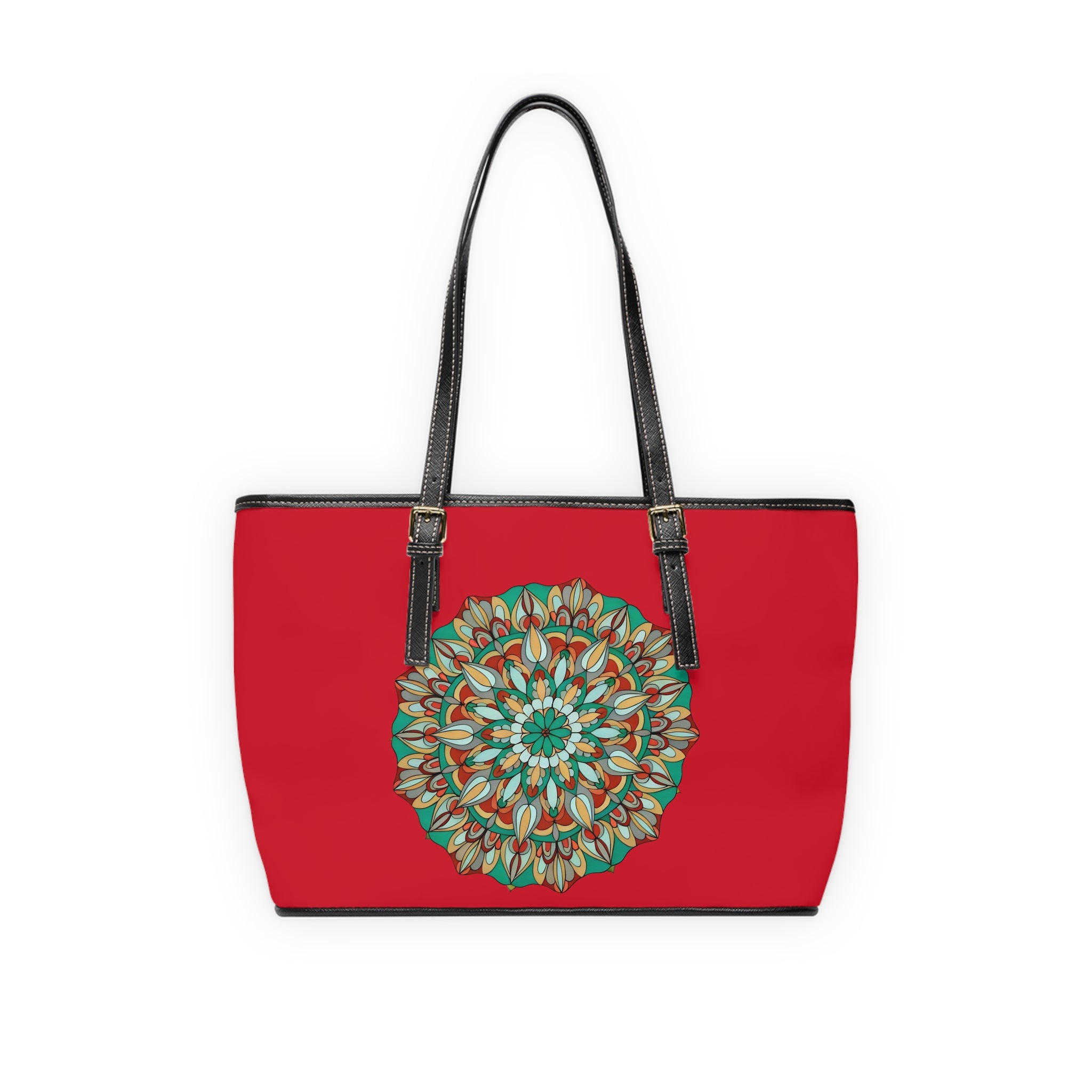 Everlee Mary Mandala PU Leather Shoulder Bag by Infinite Hue