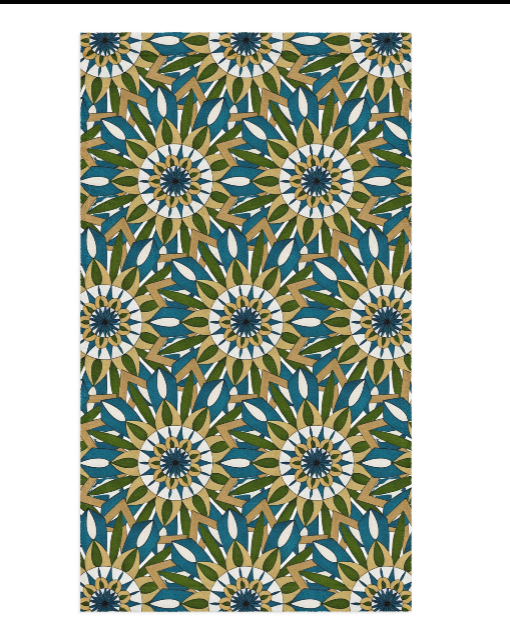 Ivanna Mandala Art Hand Towel