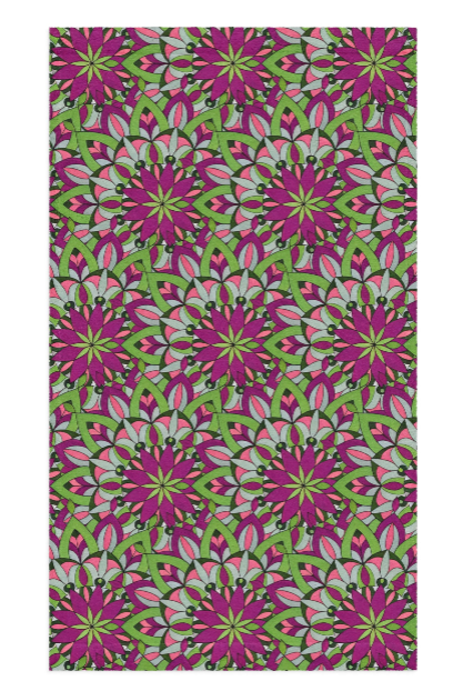 Cali Mandala Art Hand Towel