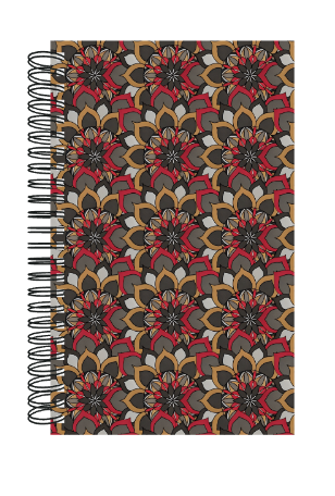 Maria Mandala Art Spiral Notebook by Infinite Hue